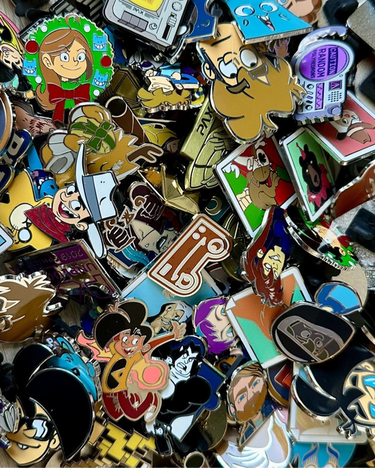* Lot of 10 Fodder Pins * Pinny Arcade PAX Fodder Trader Pins (Random Selection)
