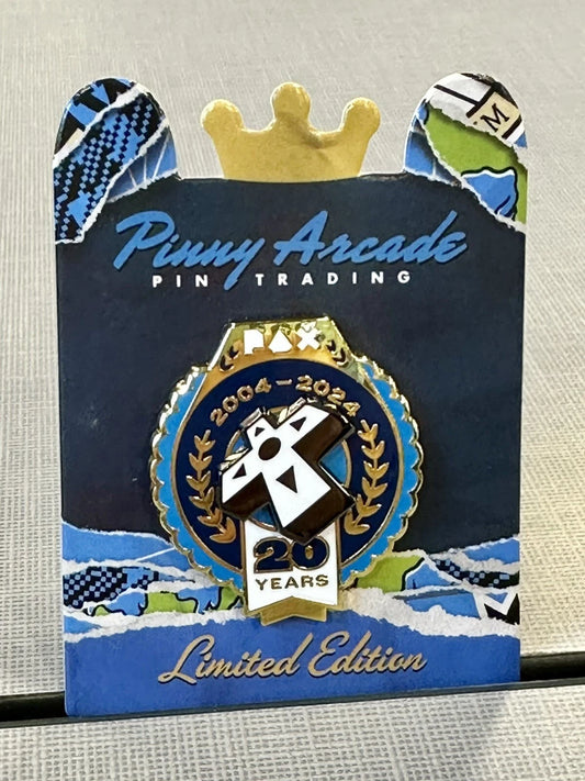 Pinny Arcade PAX West 2024 Limited Edition LE Pin 20 Years Anniversary