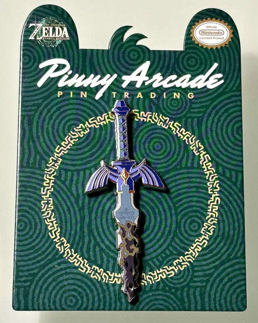 Pinny Arcade PAX East 2024 Zelda Tears of the Kingdom Master Sword Pin Nintendo