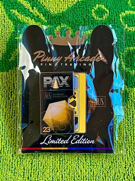 Pinny Arcade PAX Aus 2023 Limited Edition Pin VHS Tape Cassette LE