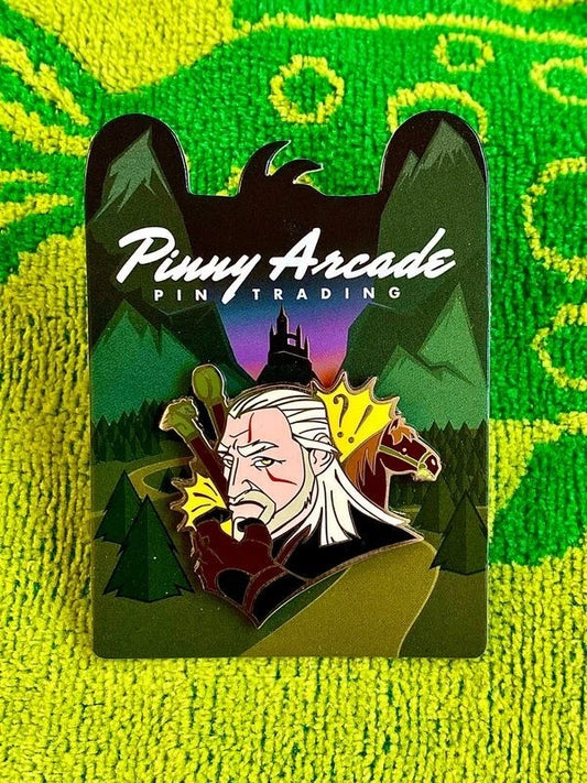 Pinny Arcade PAX East 2016 Dammit Roach Pin Witcher 3 Geralt CD Projekt Red CDPR
