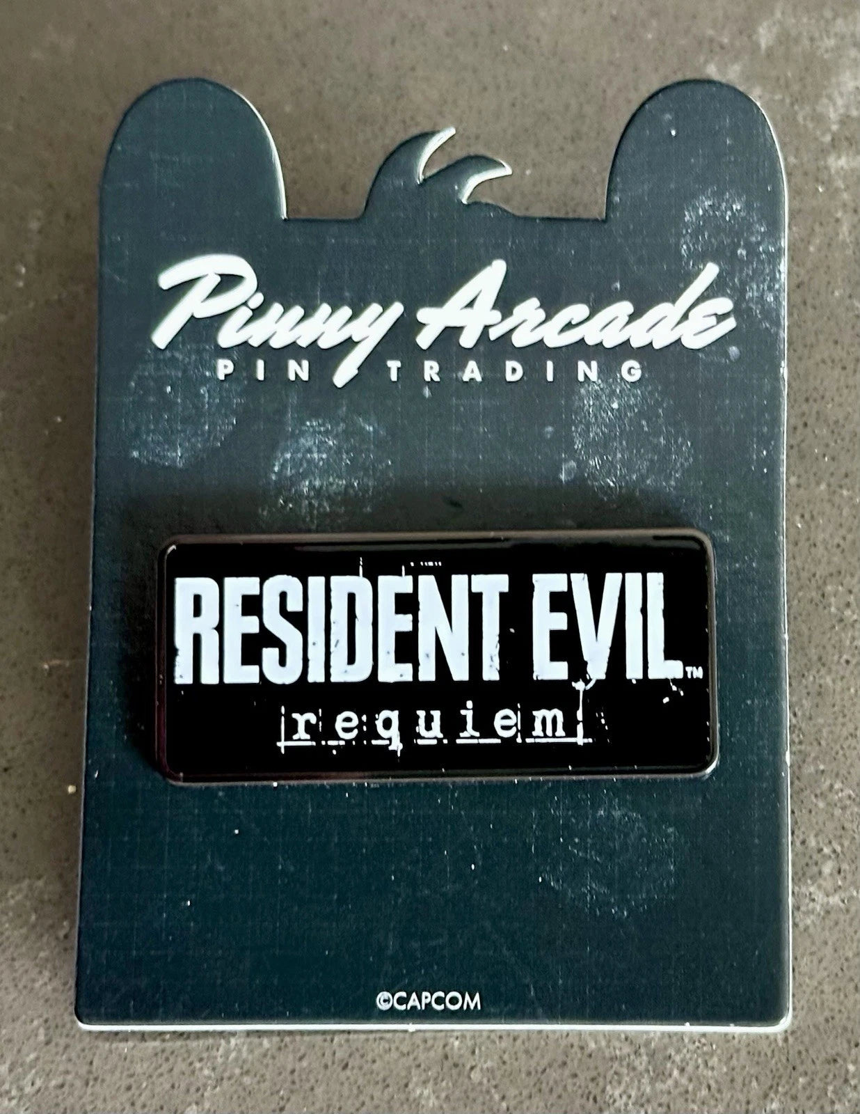 Pinny Arcade PAX West 2025 Resident Evil: Requiem Pin Capcom Exclusive Biohazard