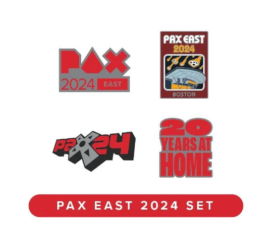 Pinny Arcade PAX East 2024 20th Anniversary Birthday Show Pin Set