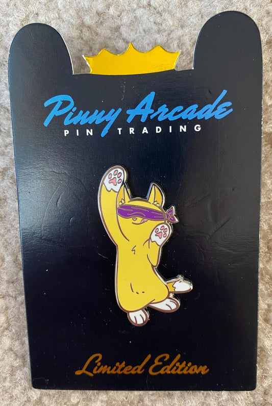 Pinny Arcade PAX 2017 OG Original Blind Kemper Pin DSB Purple Blindfold