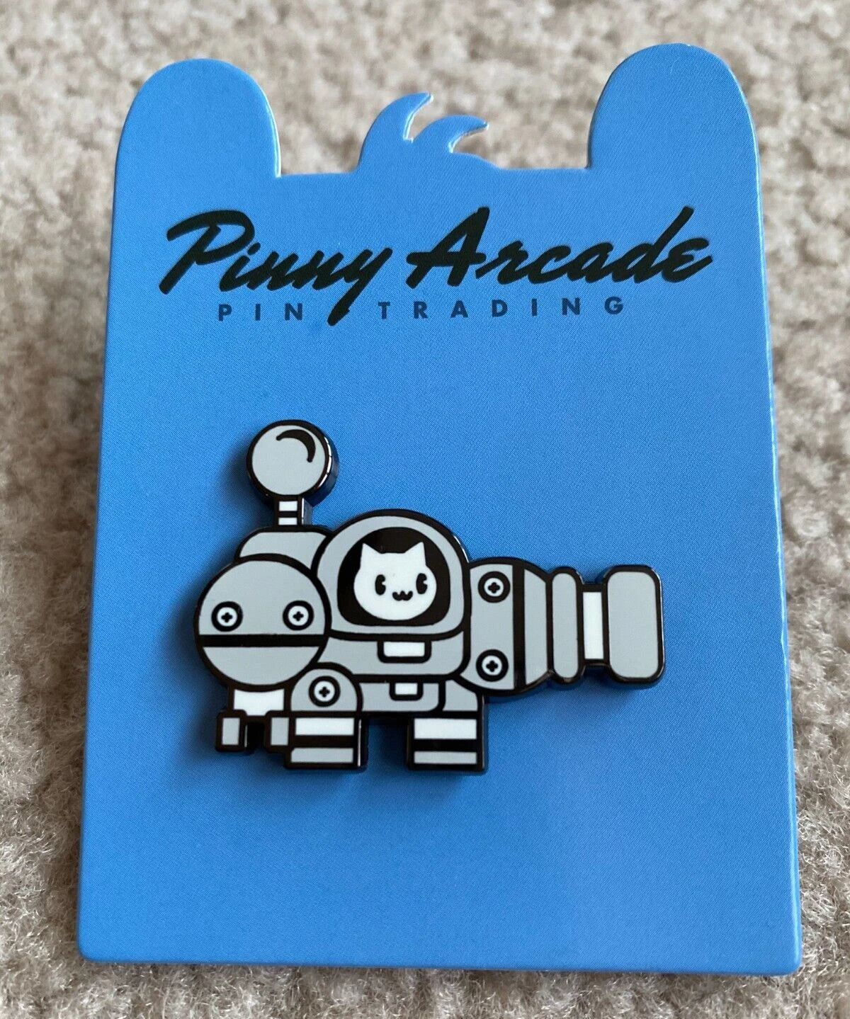Pinny Arcade PAX South 2019 Gato Roboto Robato Pin Devolver Digital Cat Robot