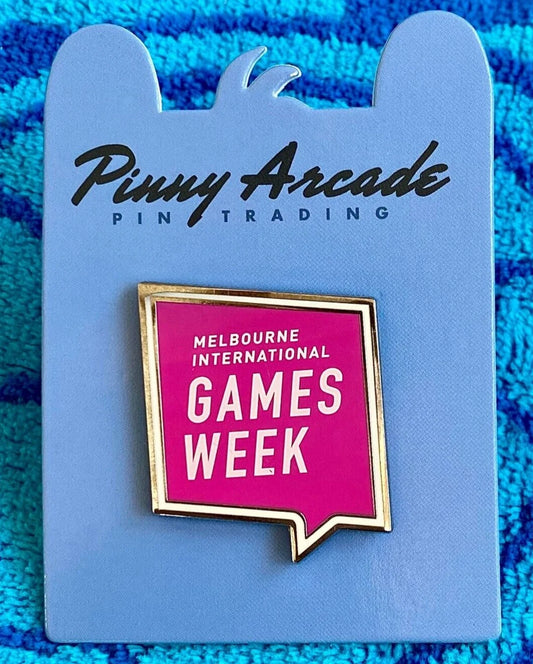 Pinny Arcade PAX Aus 2019 Melbourne International Games Week Pin OG