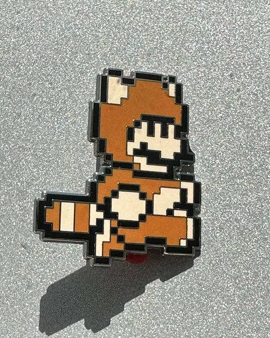 Pinny Arcade PAX 2017 Super Mario Bros 3 Blind Box Set Tanooki Tanuki Pin SMB3