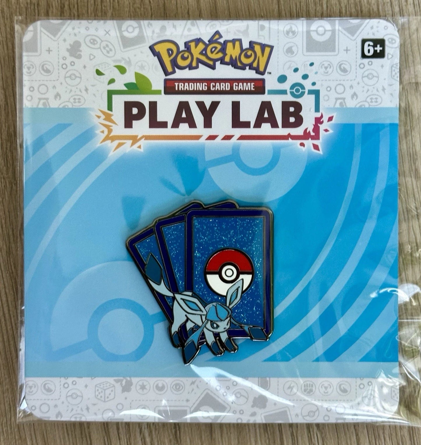 Pokémon TCG Play Lab Pin Glaceon Eevee (Similar to PAX Pinny Arcade) Eeveelution