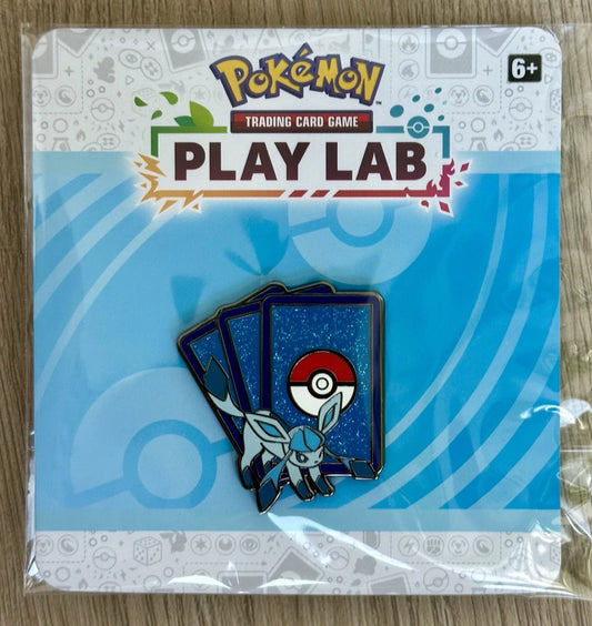 Pokémon TCG Play Lab Pin Glaceon Eevee (Similar to PAX Pinny Arcade) Eeveelution