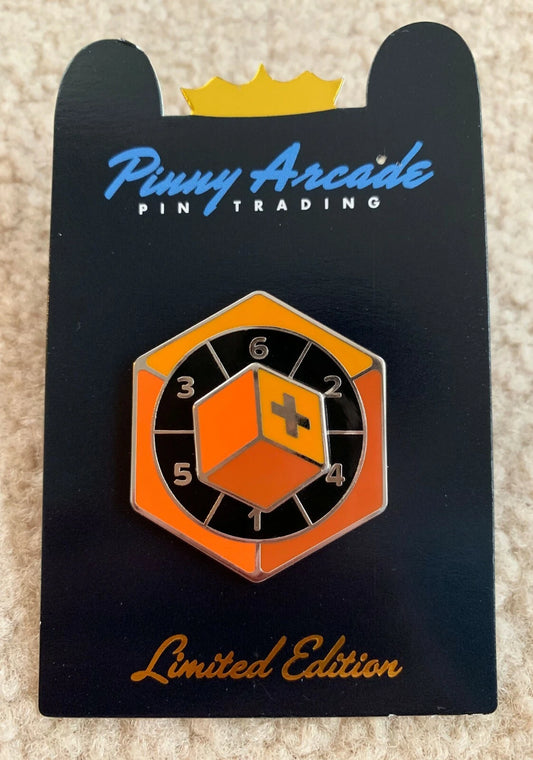 Pinny Arcade PAX South 2018 Limited Edition Pin Dice Spinner D6 Die LE