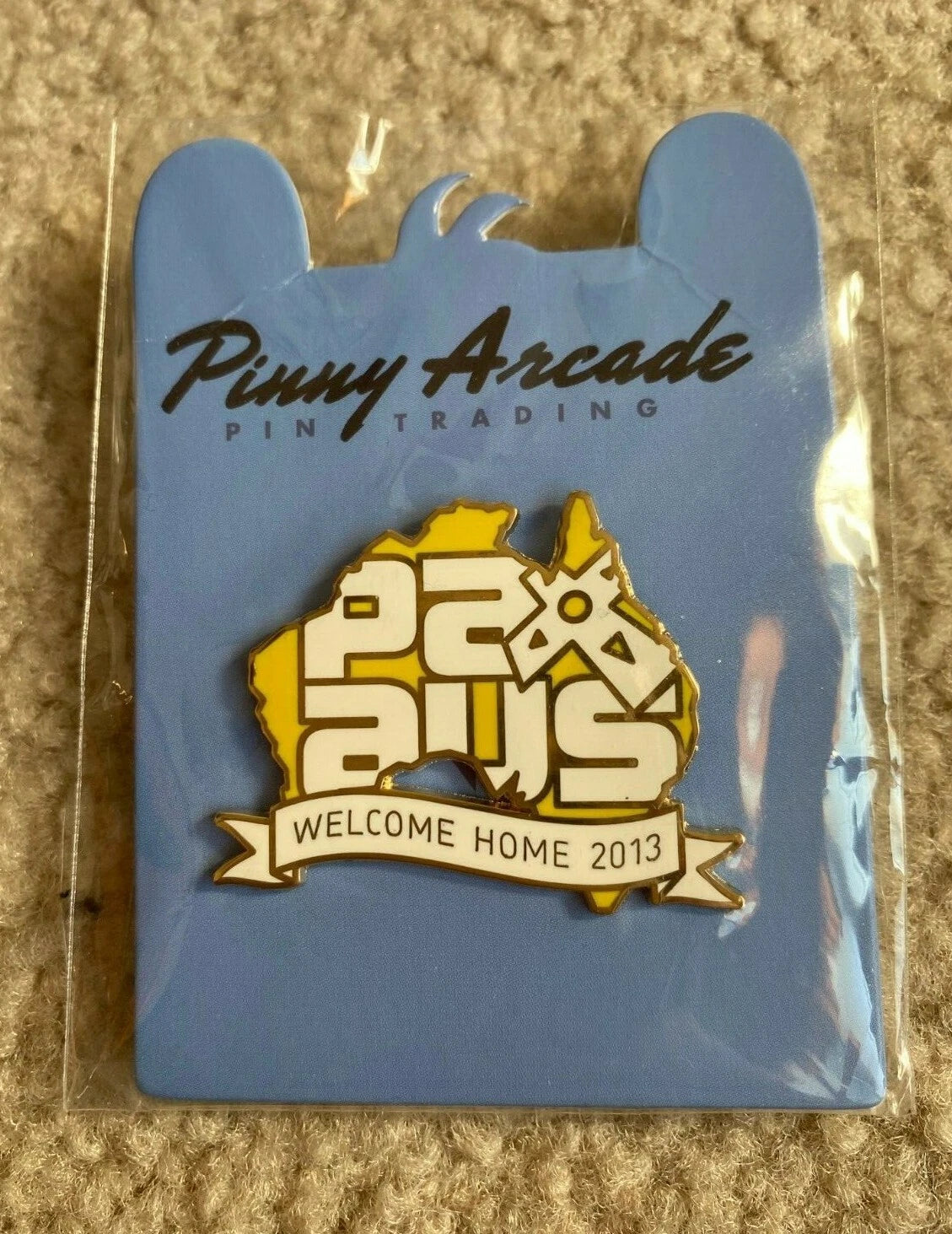 Pinny Arcade PAX Aus 2013 Show Logo Pin Core Set 13 Australia