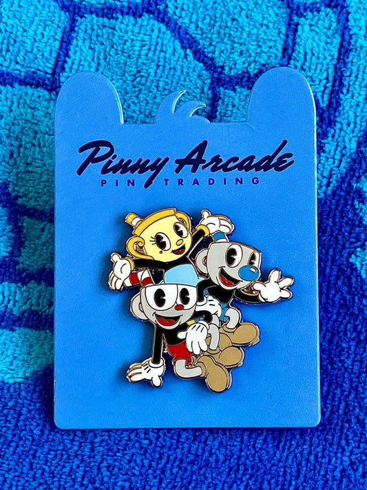 Pinny Arcade PAX West 2018 Cuphead Lapel Pin Microsoft Studios Group Collectible