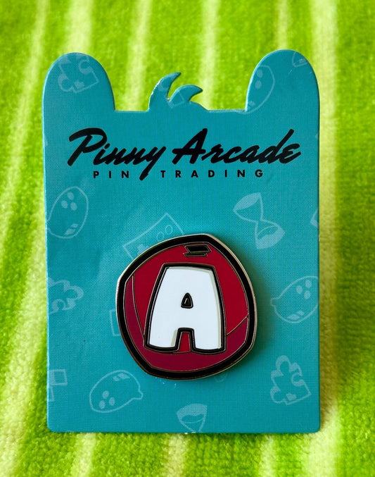 Pinny Arcade PAX South 2020 "A Button" Pin Checkpoint