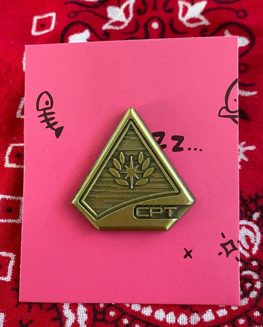 Pinny Arcade PAX 2022 Gold Captain Pin Space League Staff Trade Set Rare Chase
