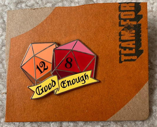 Pinny Arcade PAX Acquisitions Incorporated Blind Set Good Enough Dice Pin