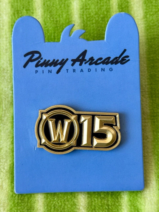 Pinny Arcade PAX Aus 2019 WoW15 World of Warcraft Pin 15th Anniversary Blizzard