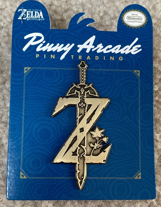 Pinny Arcade PAX Aus 2017 Master Sword Pin Legend of Zelda Breath of the Wild