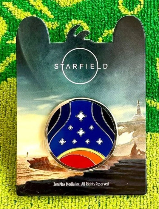 Pinny Arcade PAX Aus 2023 Starfield Constellation Badge Pin Bethesda Softworks